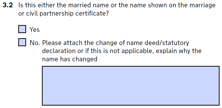 Form d8 for divorce - respondence name